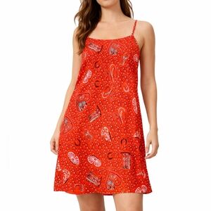 Monteau Super Cute Western Mini Dress Brand New